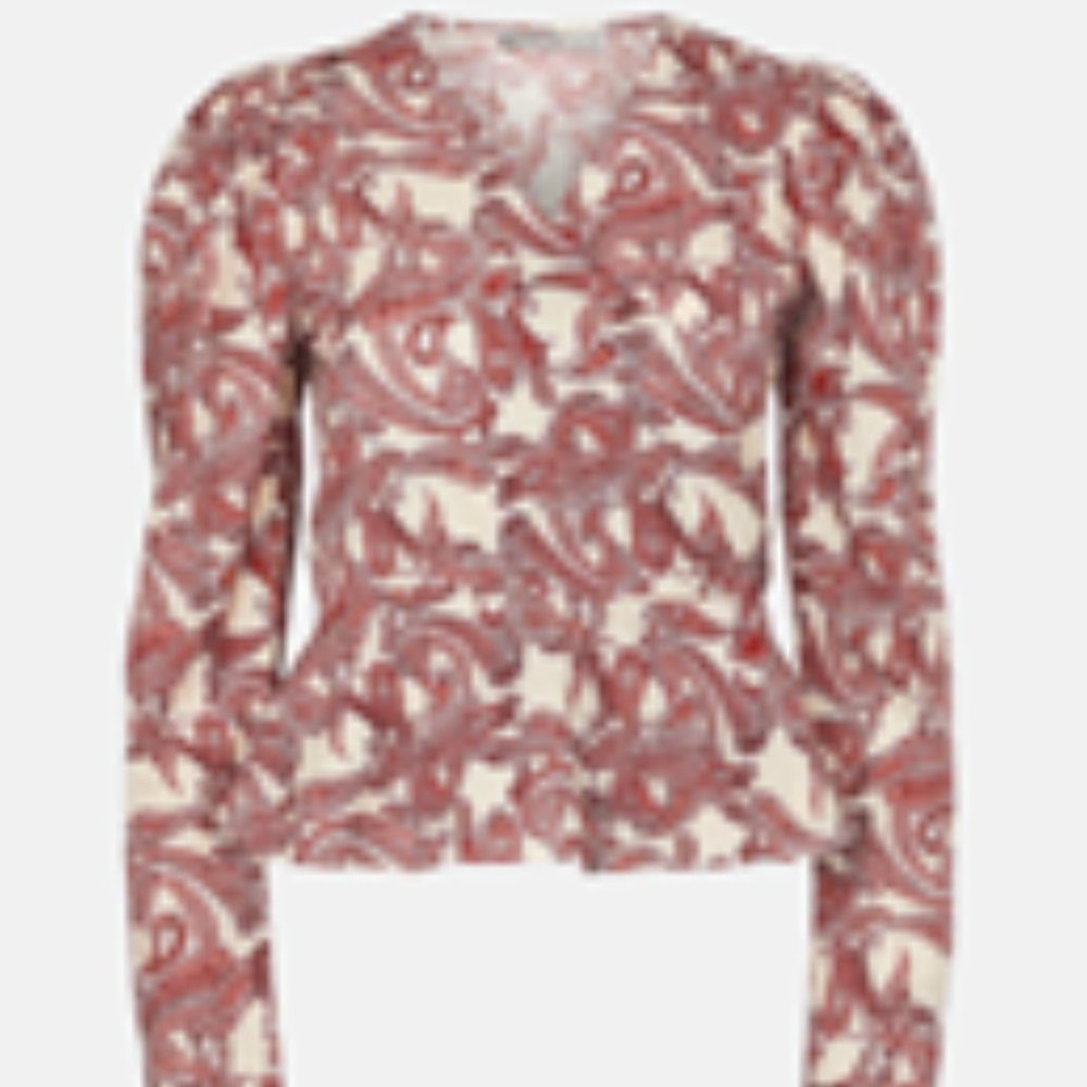 NWT Paisley Wrap Top Oasis (UK)